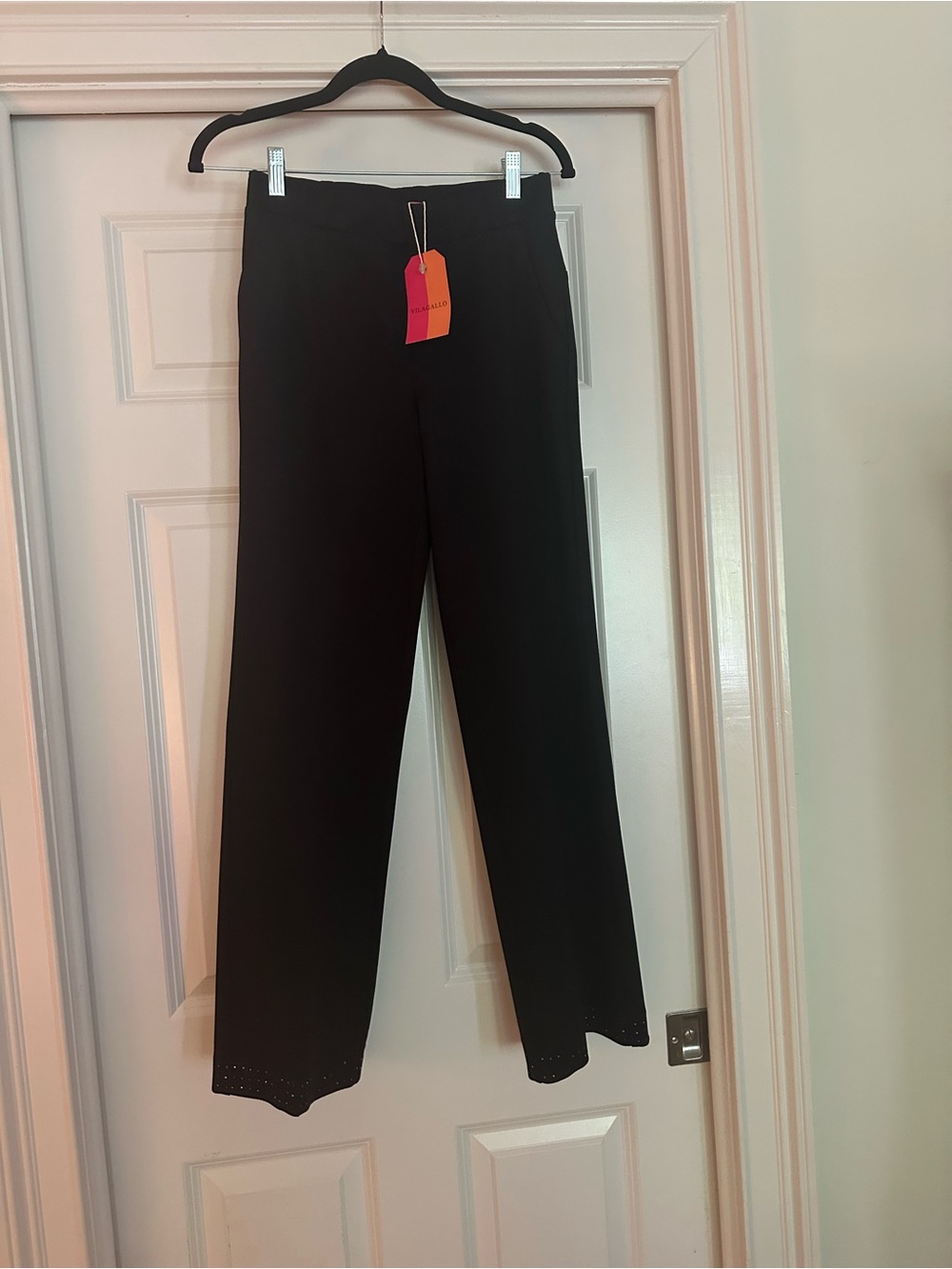 Vilagallo Black Women’s Dress Pants
